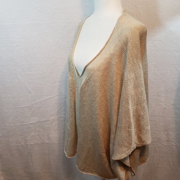 COCO + JAIMESON floppy sweater cream colored xs/s - Picture 3 of 5